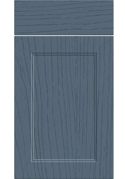 Rowen Paint Flow Matt Colonial Blue kitchen cupboard door
