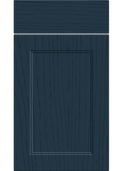 Rowen Paint Flow Matt Indigo Blue kitchen cupboard door