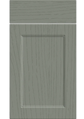 Rowen Paint Flow Matt Sage Green kitchen cupboard door