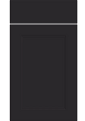 Rowen Supermatt Black kitchen cupboard door