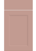 Rowen Supermatt Blush Pink kitchen cupboard door