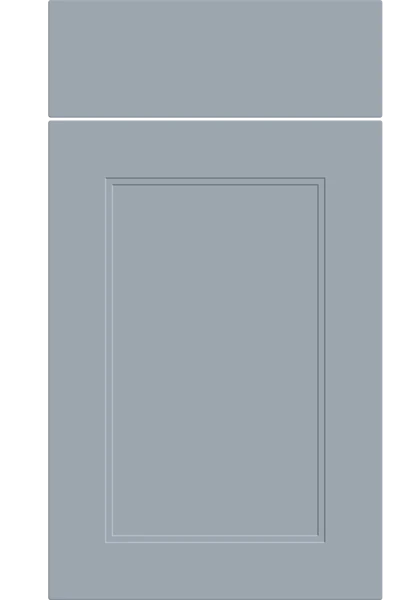 Rowen Supermatt Denim kitchen cupboard door
