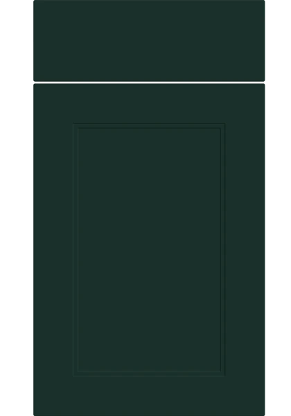 Rowen Supermatt Fir Green kitchen cupboard door