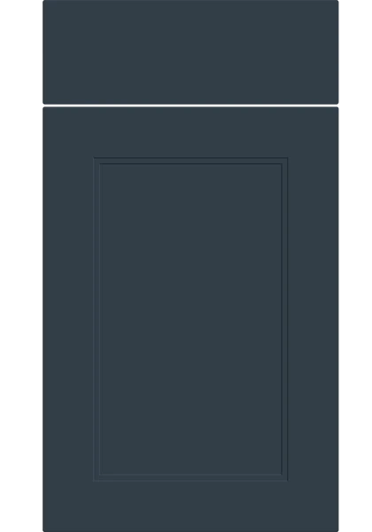Rowen Supermatt Indigo Blue kitchen cupboard door