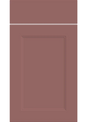 Rowen Supermatt Rusty Red kitchen cupboard door
