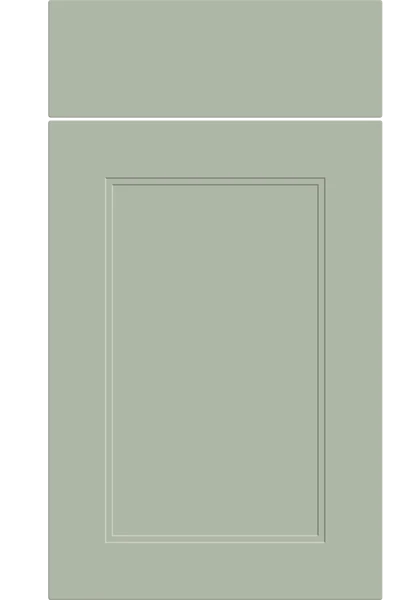 Rowen Supermatt Sage Green kitchen cupboard door