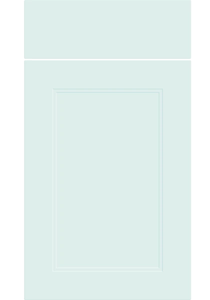 Rowen Supermatt Scandinavian Blue kitchen cupboard door