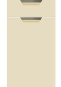 Segreto Ivory kitchen cupboard door