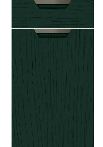 Segreto Paint Flow Matt Fir Green kitchen cupboard door