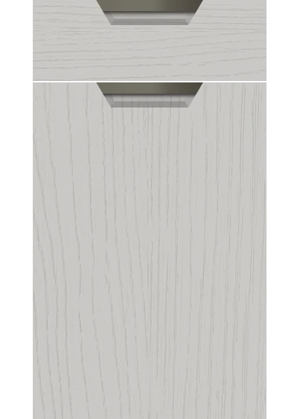 Segreto Paint Flow Matt Light Grey kitchen cupboard door