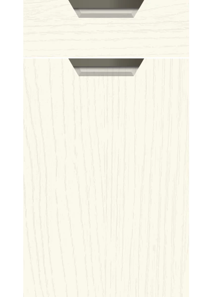 Segreto Paint Flow Matt White kitchen cupboard door