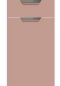 Segreto Supermatt Blush Pink kitchen cupboard door