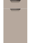 Segreto Supermatt Cashmere kitchen cupboard door