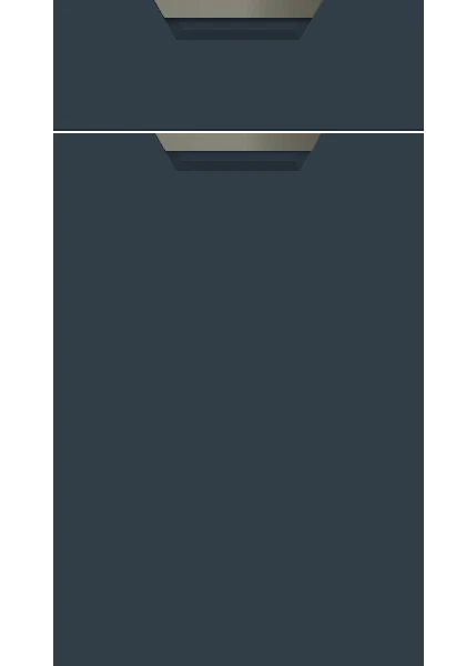Segreto Supermatt Indigo Blue kitchen cupboard door