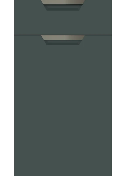 Segreto Supermatt Kombu Green kitchen cupboard door