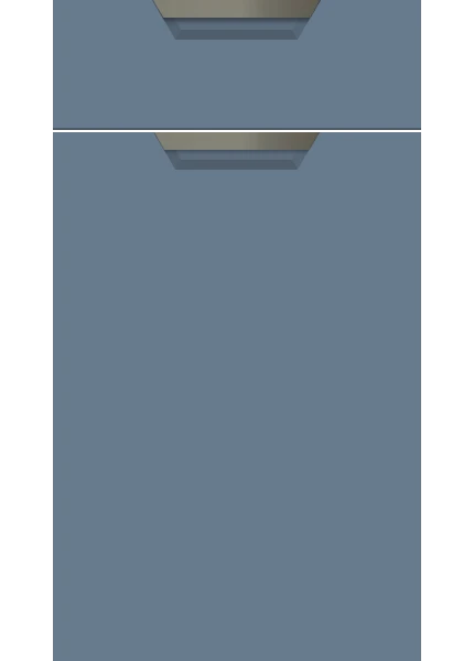 Segreto Supermatt Misty Blue kitchen cupboard door