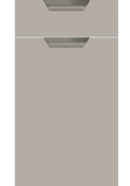 Segreto Supermatt Pebble kitchen cupboard door