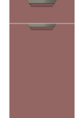Segreto Supermatt Rusty Red kitchen cupboard door