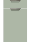 Segreto Supermatt Sage Green kitchen cupboard door