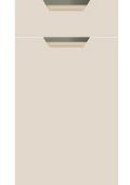 Segreto Supermatt Taupe Grey kitchen cupboard door