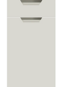 Segreto Supermatt White Grey kitchen cupboard door