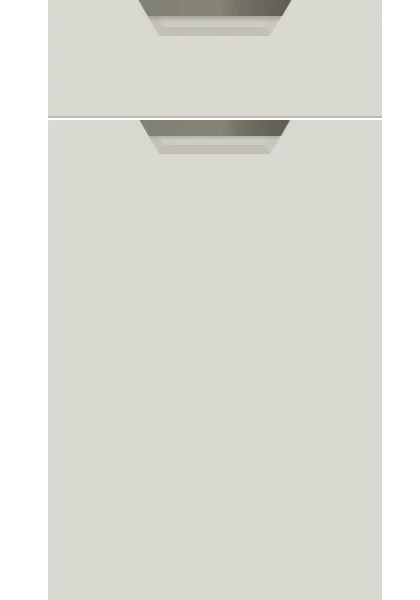 Segreto Supermatt White Grey kitchen cupboard door