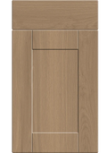 Shaker Canella Oak kitchen cupboard door