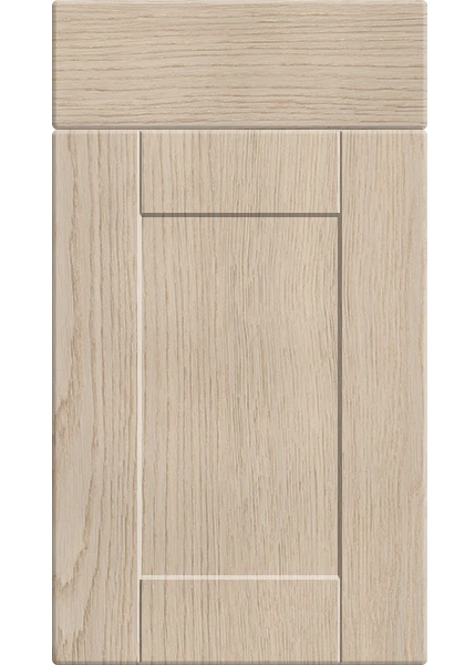 Shaker Cremona Oak Cotta kitchen cupboard door