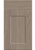 Shaker Grey Vicenza Oak kitchen cupboard door