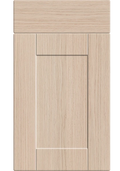 Shaker Light Vicenza Oak kitchen cupboard door
