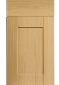 Shaker Lissa Oak kitchen cupboard door