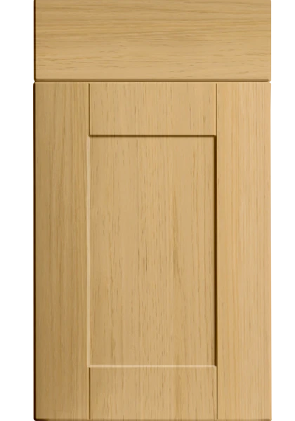 Shaker Lissa Oak kitchen cupboard door