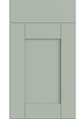 Shaker kitchen door and drawer front in Matt Pistachio