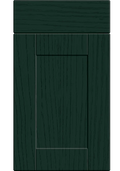 Shaker Paint Flow Matt Fir Green kitchen cupboard door