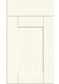 Shaker Paint Flow Matt White kitchen cupboard door