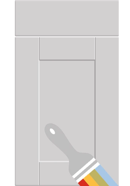 Shaker Paint Ready kitchen cupboard door