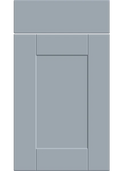Shaker Supermatt Denim kitchen cupboard door