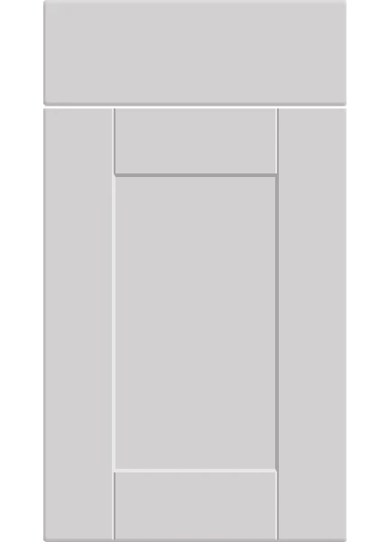 Shaker Supermatt Dove Grey kitchen cupboard door