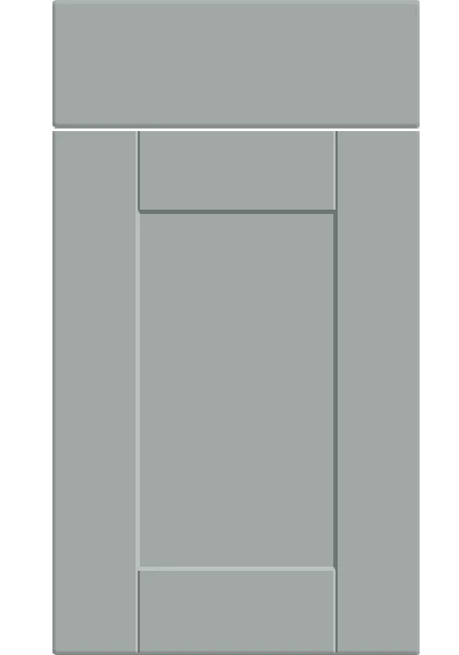 Shaker Supermatt Duck Egg kitchen cupboard door