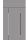 Shaker Supermatt Dust Grey kitchen cupboard door