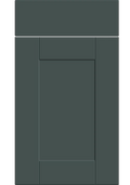 Shaker Supermatt Kombu Green kitchen cupboard door