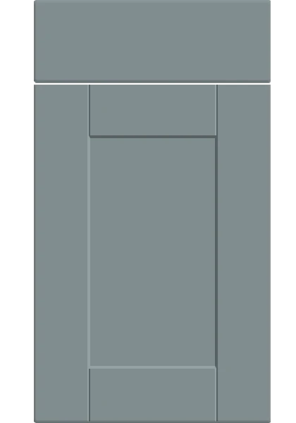 Shaker Supermatt Mood Grey kitchen cupboard door