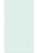 Shaker Supermatt Scandinavian Blue kitchen cupboard door