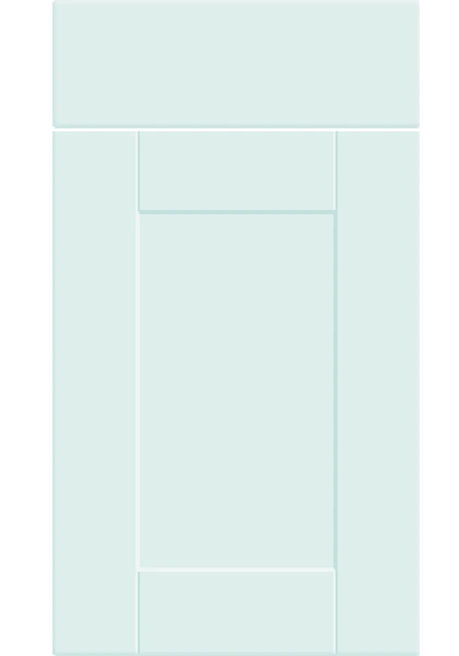 Shaker Supermatt Scandinavian Blue kitchen cupboard door