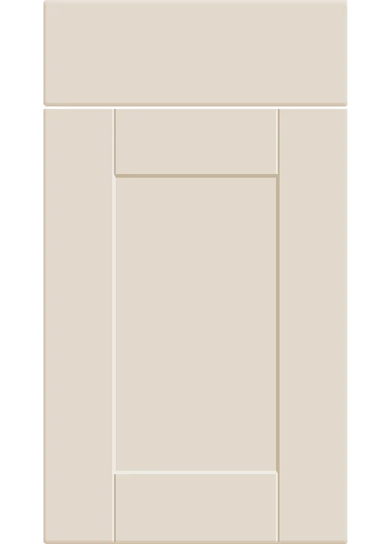 Shaker Supermatt Taupe Grey kitchen cupboard door