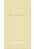 Shaker Supermatt Vanilla kitchen cupboard door