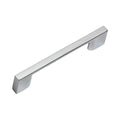 Slim D handle in chrome, 120mm long