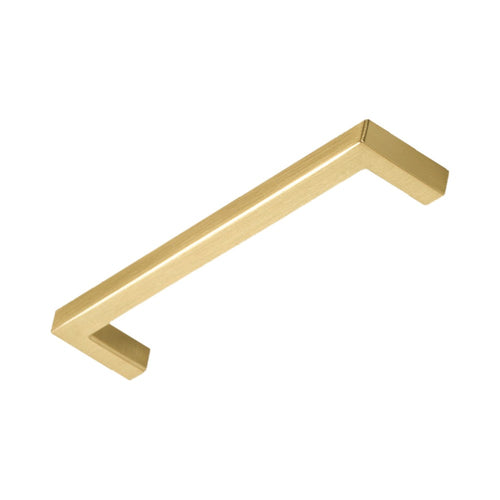 Square D Handle (Brushed Brass)
