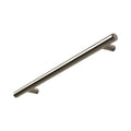 T-bar handle in stainless steel, 168mm long