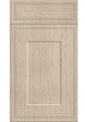 Tullymore Cremona Oak Cotta kitchen cupboard door